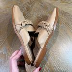 Kaanas  Poltava Square Toe Mules Clogs‎ Braided Nude Tan Size 10 Photo 11