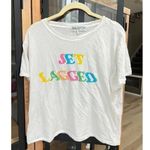Wildfox  graphic tee jet lagged travel honeymoon bachelorette short sleeves Photo 1