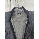 J‎ Crew Sweater Mens Small Blue Linen Cotton Blend Single Button Cardigan Casual Photo 3