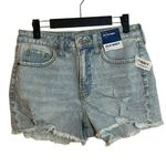 Old Navy NWT  OG Straight 3” Inseam Distressed Denim Shorts Photo 0