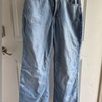 Hollister  Light Blue Relaxed Jeans with Butterfly Pattern Photo 0
