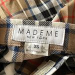 MadeMe New York Lochcarron Plaid Tartan Mini Skirt Size XS Photo 2
