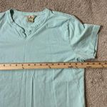 Woolrich  Womens Light Blue Henly V Neck Short Sleeve T Shirt Size M Photo 4