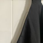 A New Day  Satin Dress Black V-Neck Photo 4