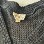 POL Boho Black Studded Ruffle Hem Tunic Top Size Small | Flowy Artsy Layered Photo 2