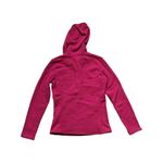 Salomon Bise Hoodie Full Zip Jacket Magenta Pink Purple Hooded Outerwear Medium Photo 2