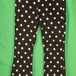 7 For All Mankind Womens Black White Polka Dot High Waist Slim Kick Jeans 29 Photo 0