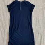 Alice + Olivia  AIR Navy Linen Dress S Photo 3