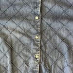 Cabin creek VTG 90s Women's Denim 100% Cotton Button-Up Shirt Large Photo 2