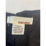 Sans Souci  Black Lace Overlay Shorts Women's Size L Photo 3