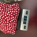 Primark  red Floral blouse with front tie‎ size 4 Photo 6