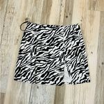 Motel  Zebra Pelmet Skirt with slit size Small Photo 7