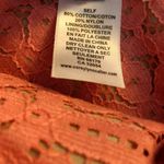 Anthopologie Corey Lynn Calter Womens Youghal Lace Cropped Pants Pink Floral 6 Photo 8