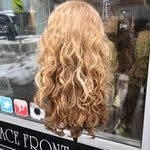 Human Remy Blonde hair Wig Size 24 Photo 1