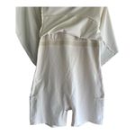 Girlfriend Collective  Riley Sweetheart Active Dress –White Size Large Photo 3