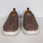 Vionic  Taupe Zinah Slip-On Sneaker Nubuck Leather Casual Comfort Women's 8.5 Photo 5