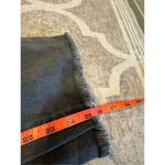 PacSun  high rise straight denim jeans size 24 charcoal wash distressed Photo 8