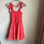 XIRENA Lori Coral Poplin Dress Pink Size XS Photo 8