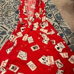 Collectif London Liza Cat Croupier Red Swing Dress (Size 2) Photo 4