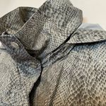 Calvin Klein Snakeskin Raincoat Grey Snake Skin Rain Coat Gray Spring Outdoors Photo 7