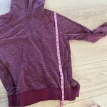 Lululemon  Women’s Om & Roam Pullover Heathered Marled Rust Berry Size 6 Photo 4