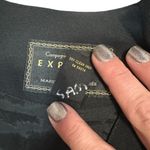 EXPRESS Vintage Black and White Striped Women's Pantsuit with Button-Up Vest Photo 10