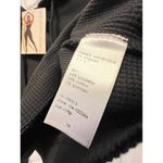 Naked Wardrobe  Hoodie Womens 1X Black Cropped Zip Up Solid NWT Photo 4