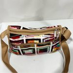 LeSportsac Deluxe Everyday Bag Set Colorful Geometric Crossbody Lightweight Photo 5