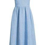 NEW! Lands’ End denim maxi dress size 1X Blue Photo 1