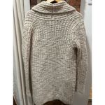 ZARA Women’s  Knit Open Cardigan Cotton Blend  Cream Small Photo 2