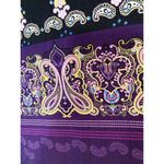 Dress Barn  paisley cowl neck stretch blouse Photo 3