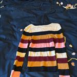 Forever 21  Multicolor Striped Long Sleeve Top Photo 2