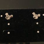 Disneys Minnie Mouse silver earrings Photo 1