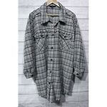 Davi & Dani  Black & White Green  Button Longer Length Jacket Size 1XL‎  Pockets Photo 1