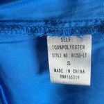 Lizard Thicket Royal blue tassled vneck flowy top size small NWT Photo 6