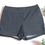 Soho  Apparel Blue White Diamond Shorts Cuffed Size 8 Everyday Shorts‎ Photo 0