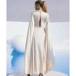 Cult Gaia 100% silk Shaine Gown in Quartz NEW Photo 3