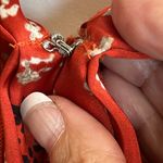 The Limited  High Collar Red Print Sleeveless Top Size XS Photo 4