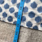 Fossil  Polka Dot Tank Top white blue sheer racerback women’s‎ small Photo 7