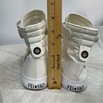 Pride love rainbow FEIYAO canvas Converse Style Shoes size 40 colorful lips White Photo 6