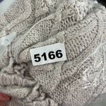 American Eagle  Small Beige Mock Neck Crochet Sweater Photo 9