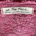 Free People  We The Free Francis V-Neck Textured “Beetroot” (Pink) Tee Shirt, XS Photo 11