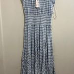 Philosophy NWT  Women's Peasant Tie Front Scoop Neck Dress Retail $98 Size Large Photo 1