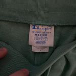Champion NWOT Green Reverse Weave Stretchy Shorts Photo 1