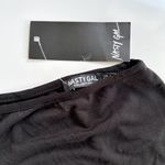 Nasty Gal  One Shoulder‎ Crop Top Womens US Size 4 Black Photo 5