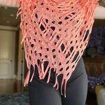 Coral Pink Scarf Photo 2