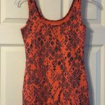 Maurice's Maurice’s Coral & Navy Tank Top Small Photo 0