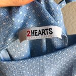 2Hearts Blue Polka Dot Cami Midi Dress Photo 6