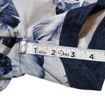 Kyodan Blue White Floral Athletic Athleisure Workout Shorts Size Small Photo 6