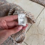 J.O.A. Beige Cable Knit Sweater Sz Small Photo 3